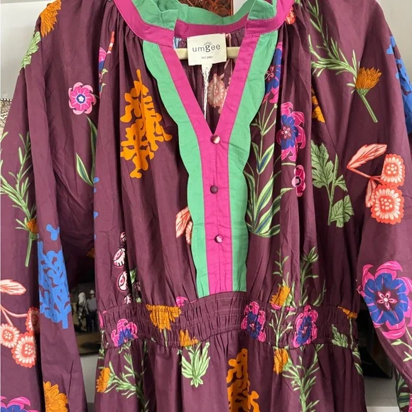 Umgee Summer Cotton Dress NWT - Picture 5 of 11